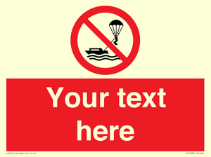 Custom No parasailing